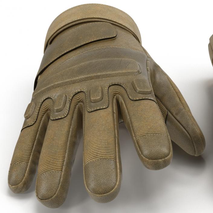 US Soldier Gloves 3D