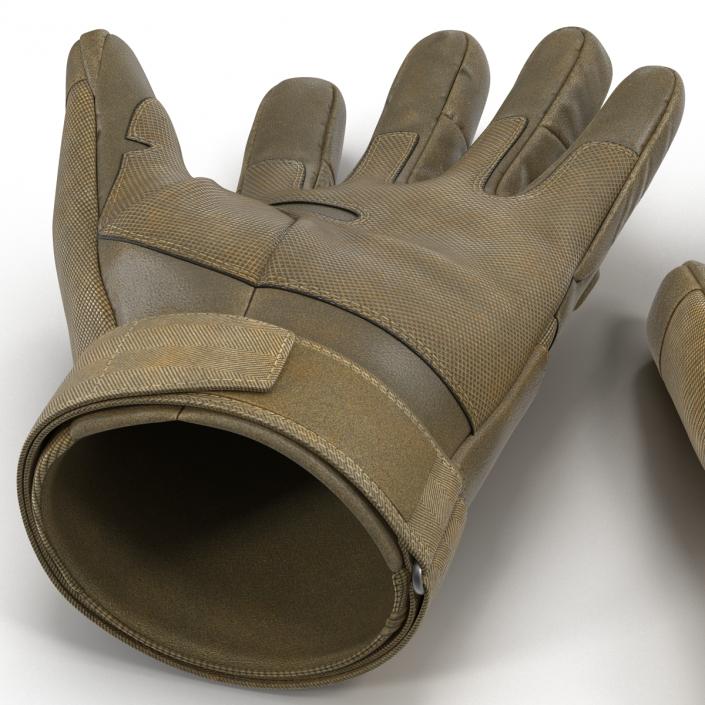 US Soldier Gloves 3D