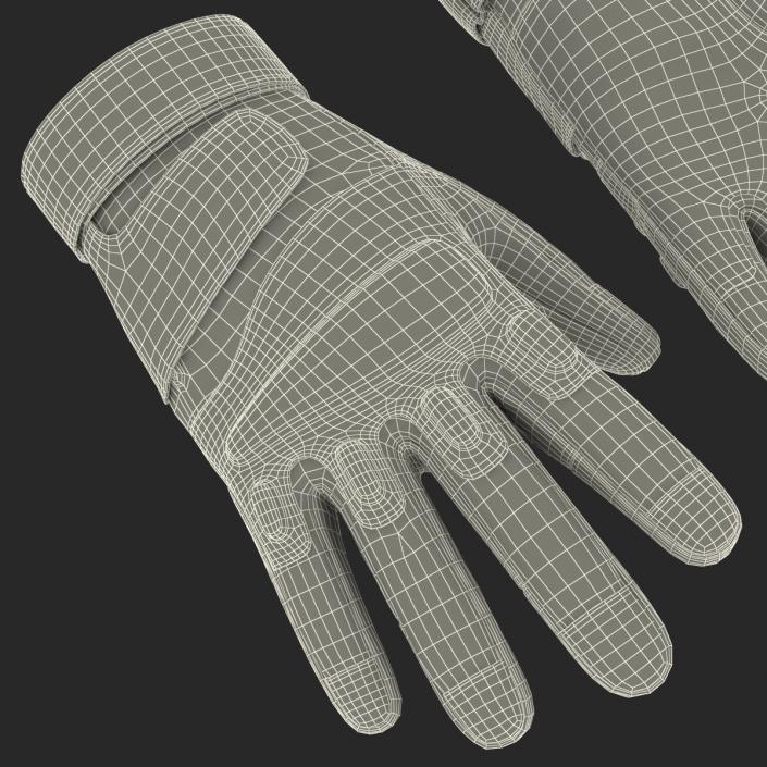 US Soldier Gloves 3D