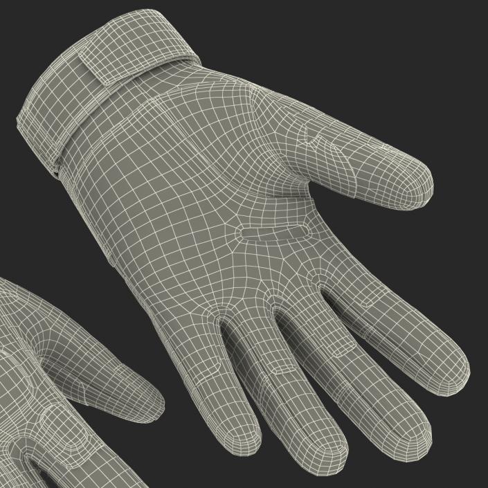 US Soldier Gloves 3D