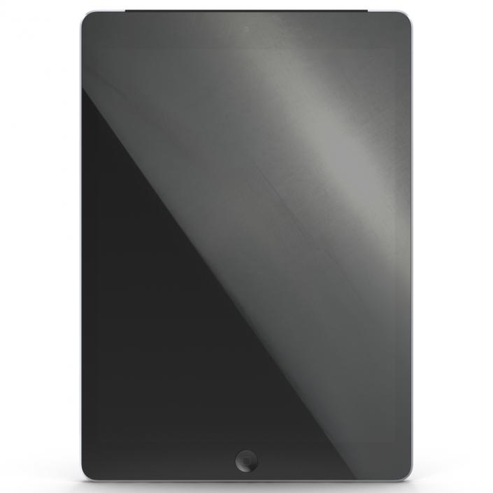 3D iPad Air Cellular Space Gray model