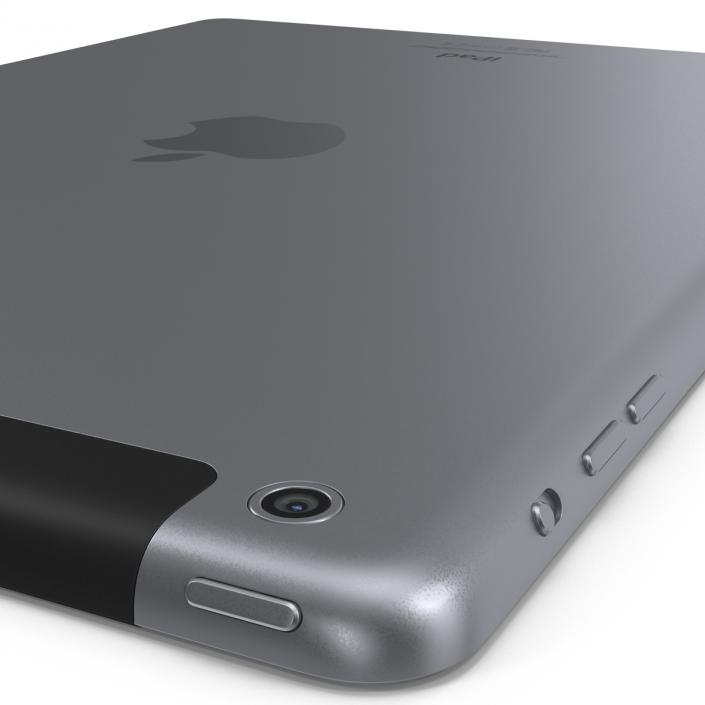 3D iPad Air Cellular Space Gray model