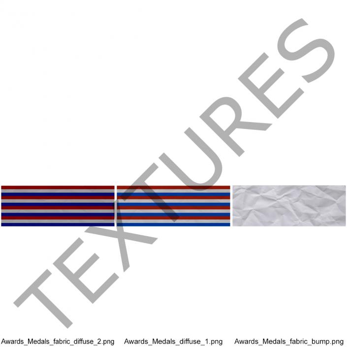 Medal Ribbon 2 3D model