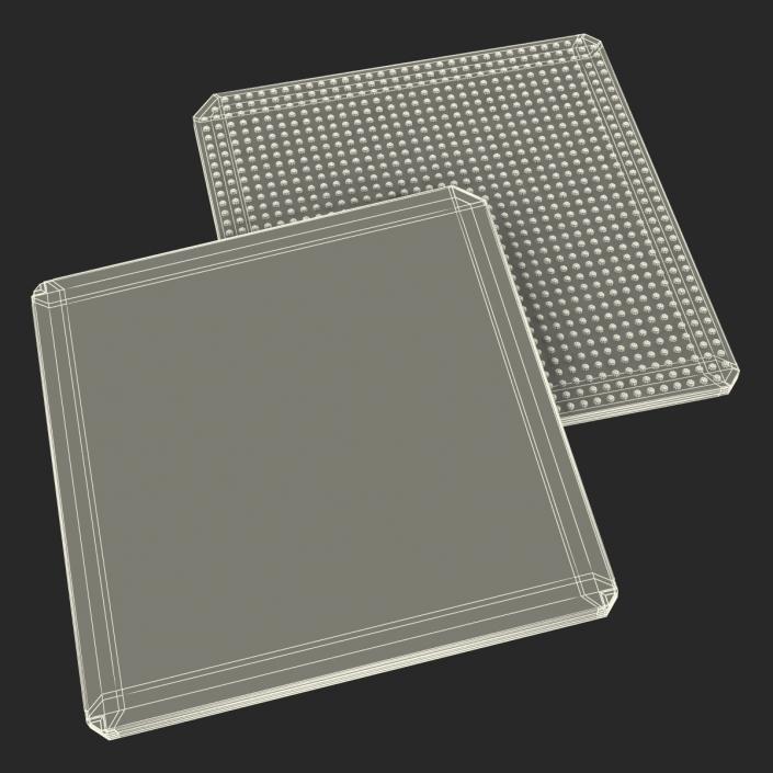 3D model Mobile Chip AX Series A8X