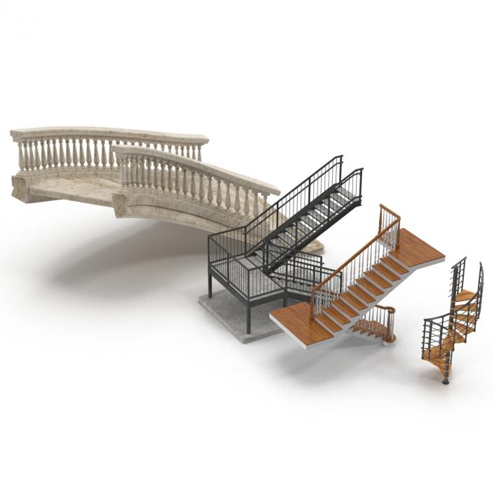 Stairs Collection 3D