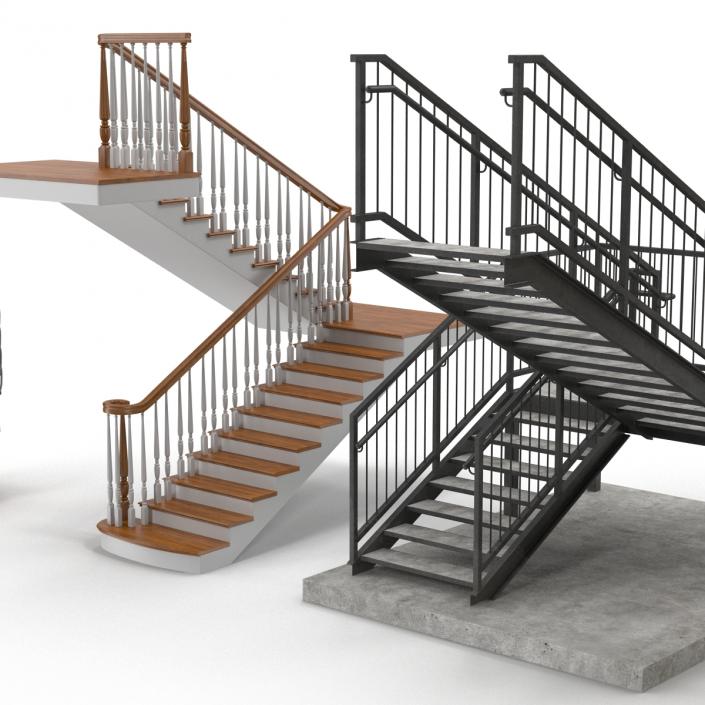 Stairs Collection 3D