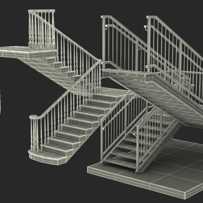 Stairs Collection 3D