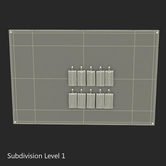 Baseball Scoreboard 3D model