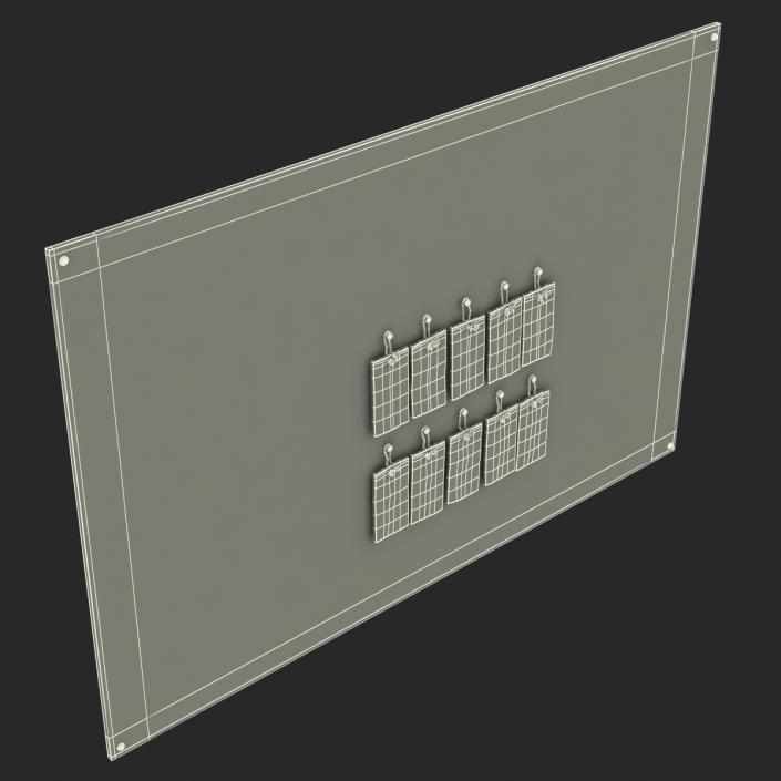 Baseball Scoreboard 3D model