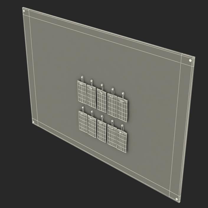 Baseball Scoreboard 3D model