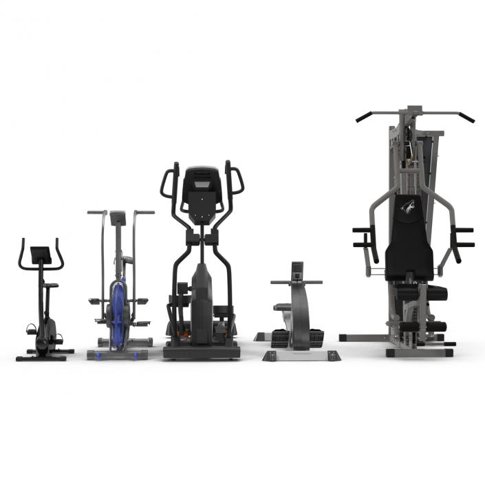 Exercise Equipment 3D Models Collection 3D model