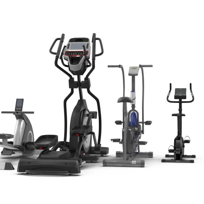 Exercise Equipment 3D Models Collection 3D model