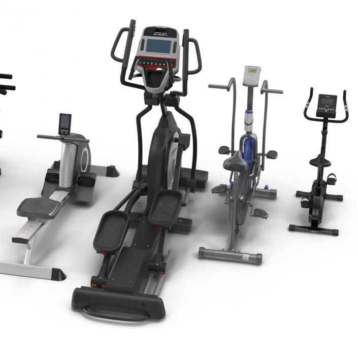 Exercise Equipment 3D Models Collection 3D model