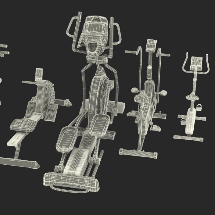 Exercise Equipment 3D Models Collection 3D model