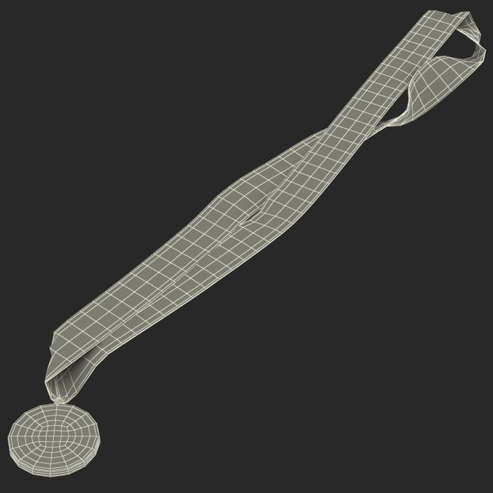 3D model Award Medal 2 Bronze