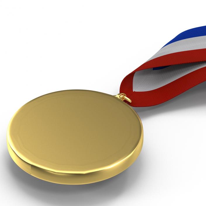 3D Award Medal 2 Gold model