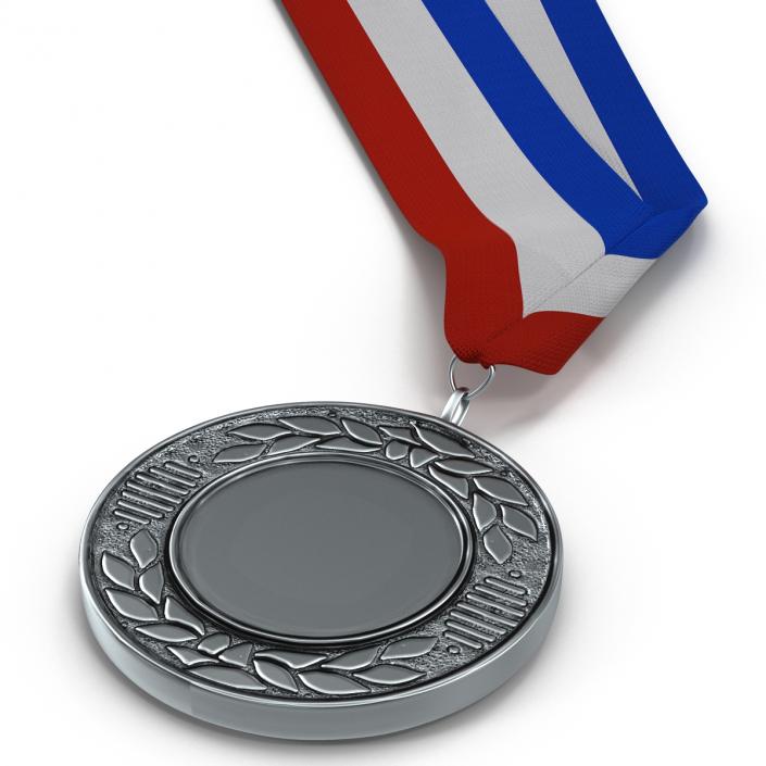 3D model Award Medal 2 Silver