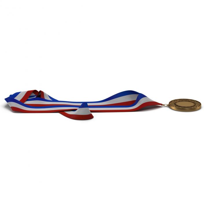 3D model Award Medal 3 Bronze