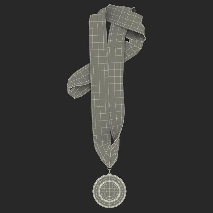 3D model Award Medal 3 Bronze