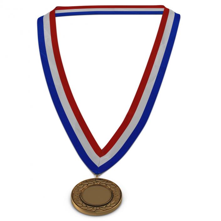 3D Award Medal Bronze model