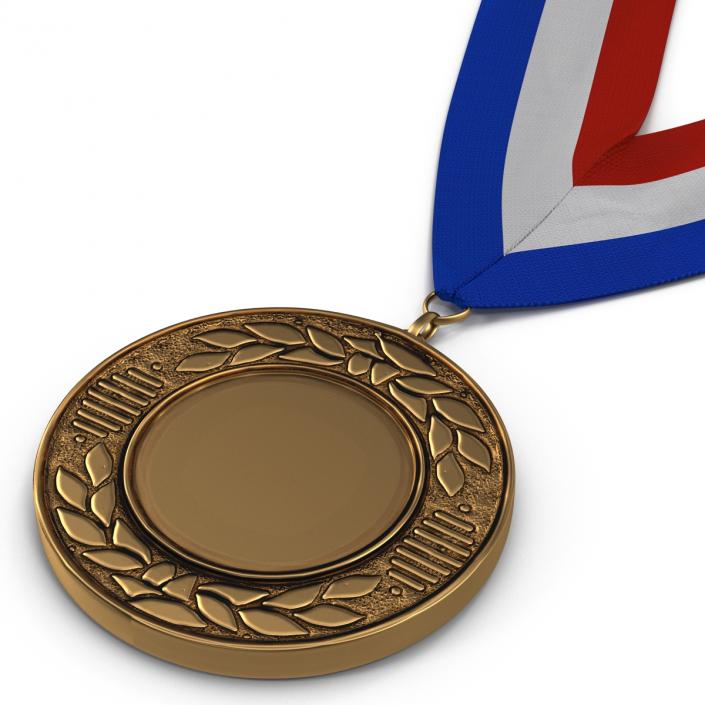 3D Award Medal Bronze model