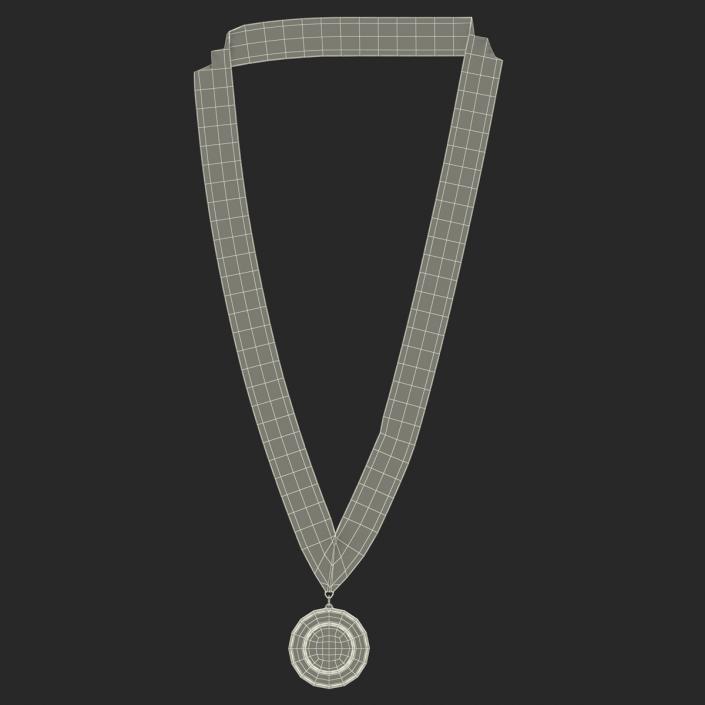 3D Award Medal Bronze model