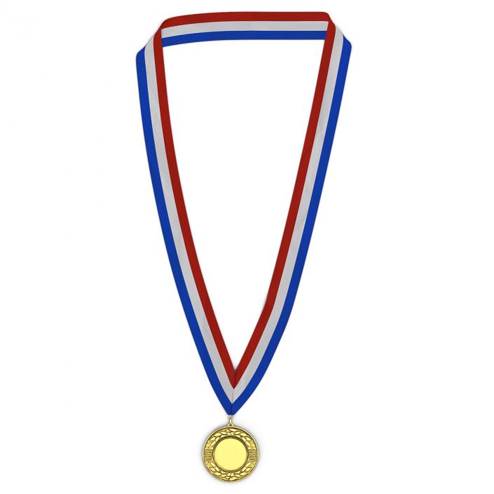 3D Award Medal Gold