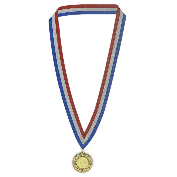 3D Award Medal Gold