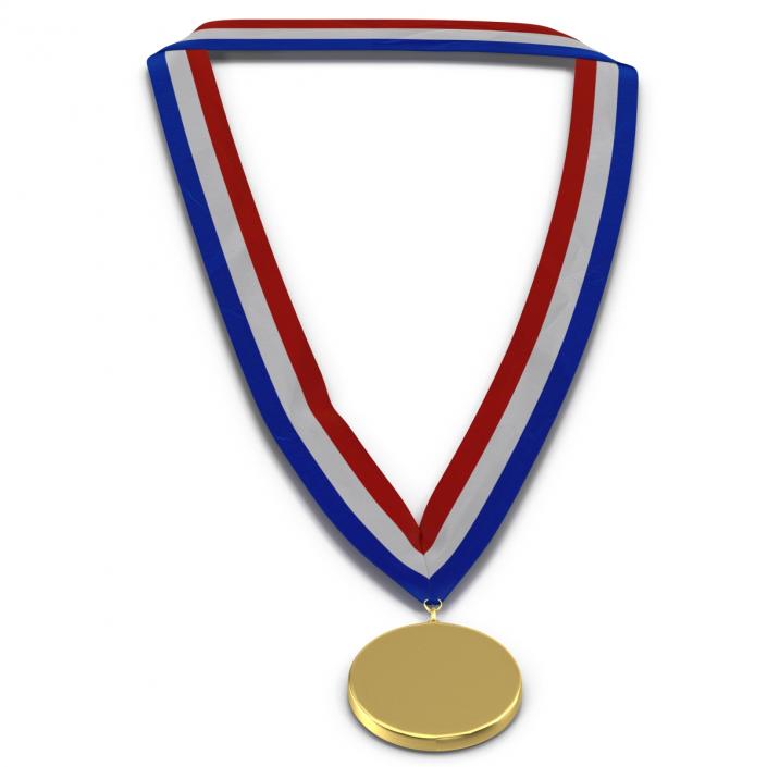 3D Award Medal Gold