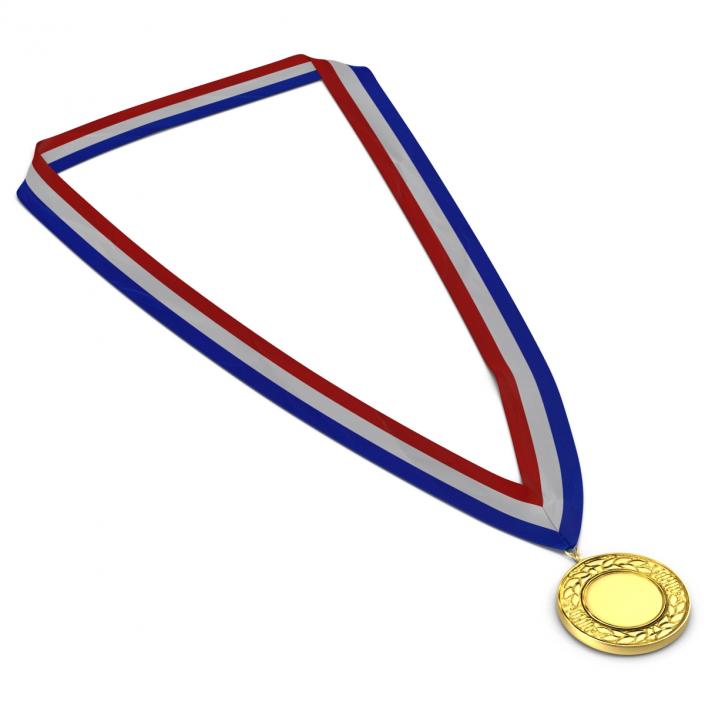 3D Award Medal Gold