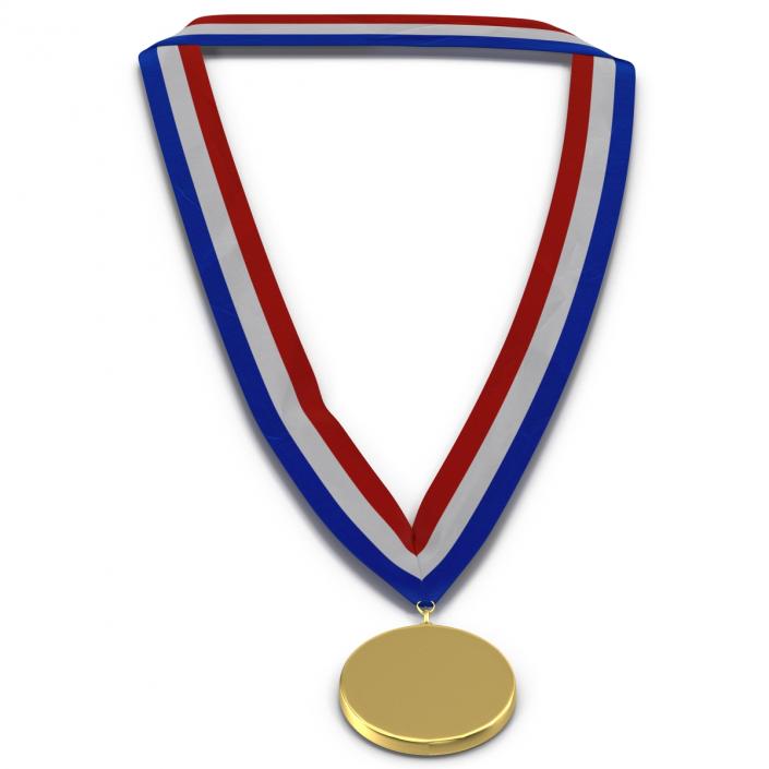 3D Award Medals 3D Models Set