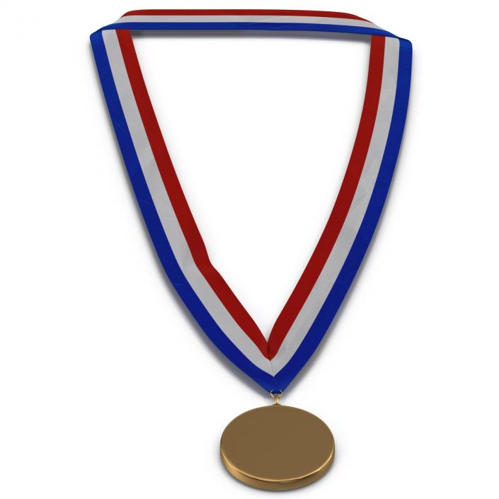 3D Award Medals 3D Models Set