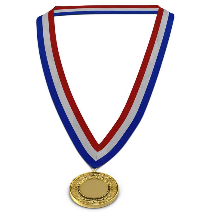 3D Award Medals Set 2 model