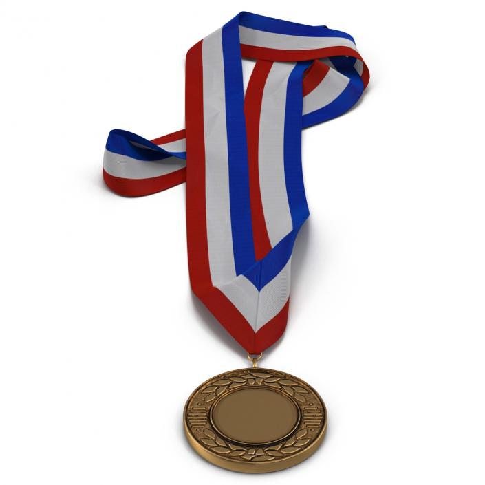 3D Award Medals Set 2 model