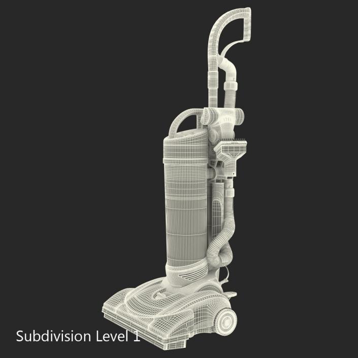 Upright Vacuum Cleaner 3D