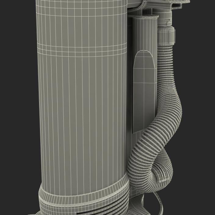 Upright Vacuum Cleaner 3D