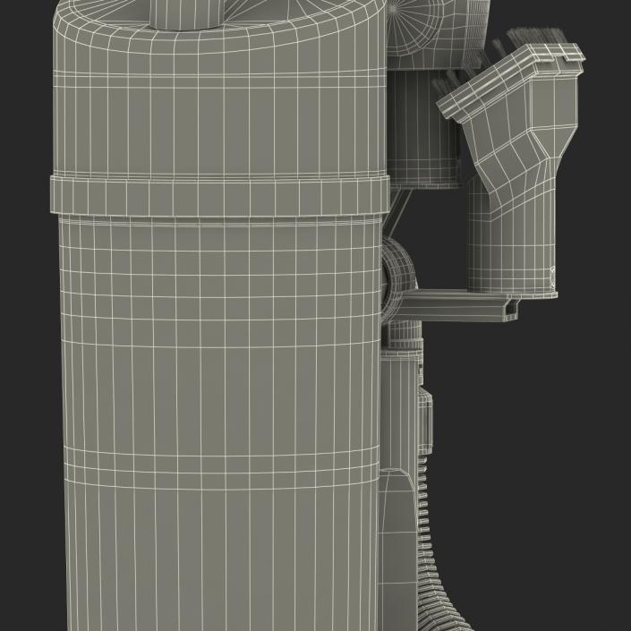 Upright Vacuum Cleaner 3D