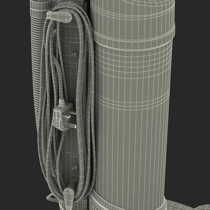 Upright Vacuum Cleaner 3D