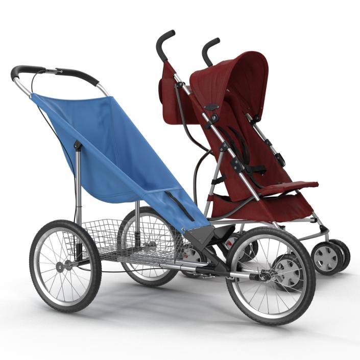 3D model Baby Strollers 3D Models Collection