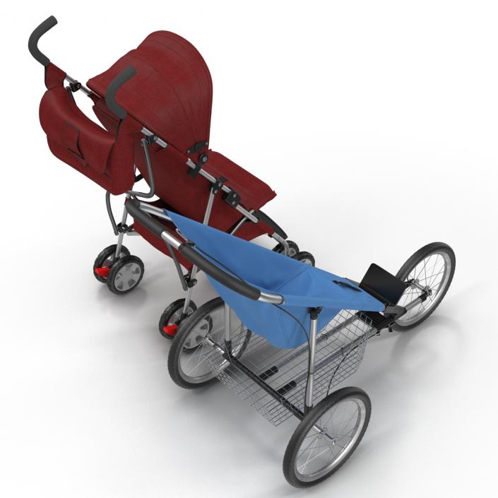 3D model Baby Strollers 3D Models Collection