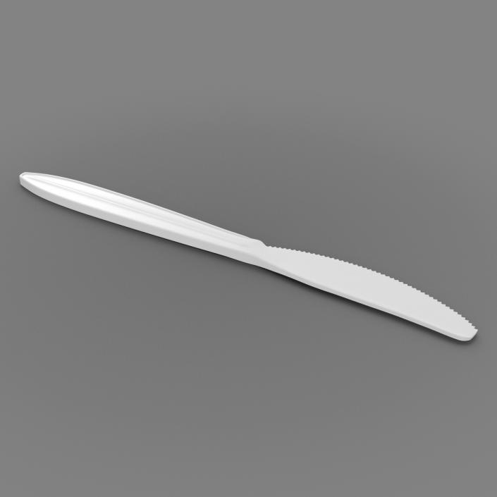 3D Plastic Knife model