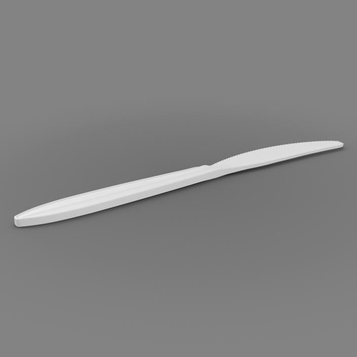 3D Plastic Knife model