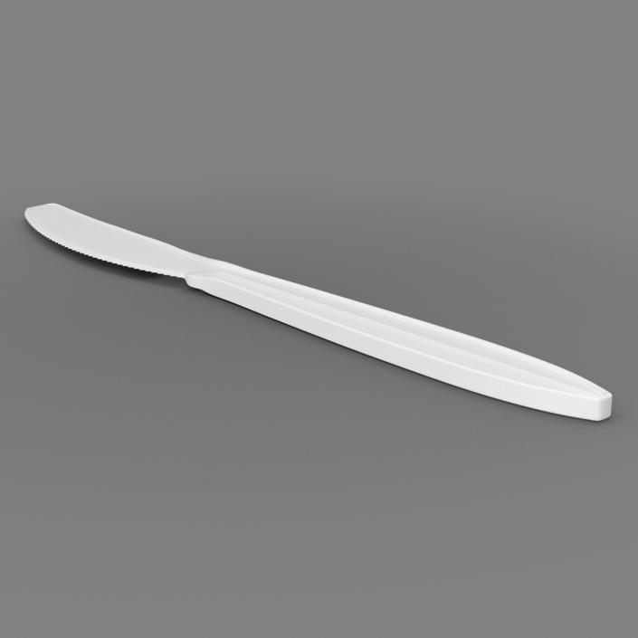 3D Plastic Knife model