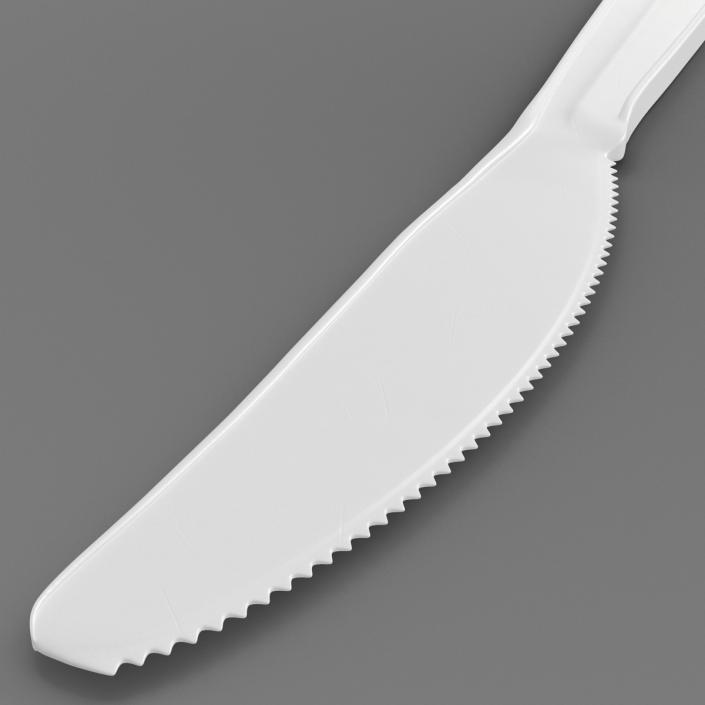 3D Plastic Knife model