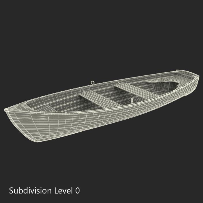 RowBoat 4 3D model