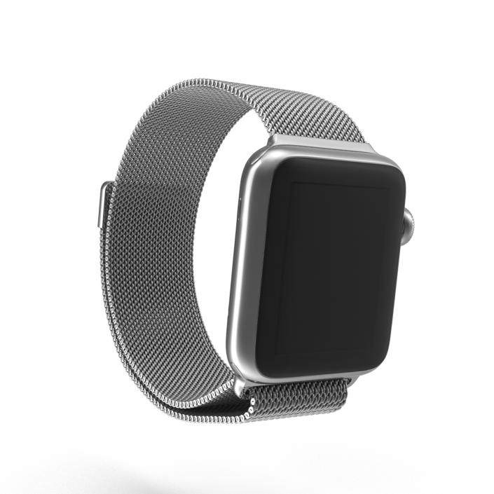 3D model Apple Watch 38mm Milanese Loop