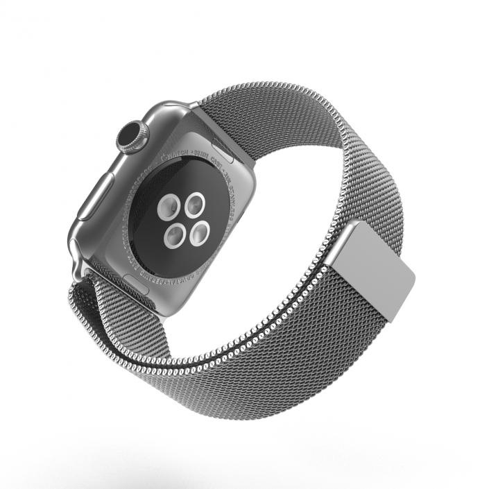 3D model Apple Watch 38mm Milanese Loop