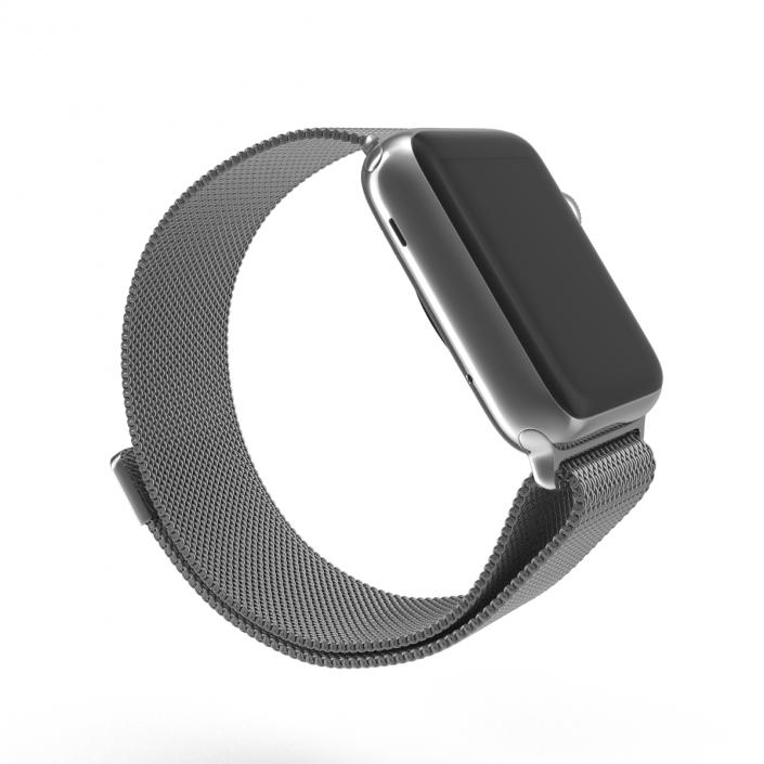 3D model Apple Watch 38mm Milanese Loop