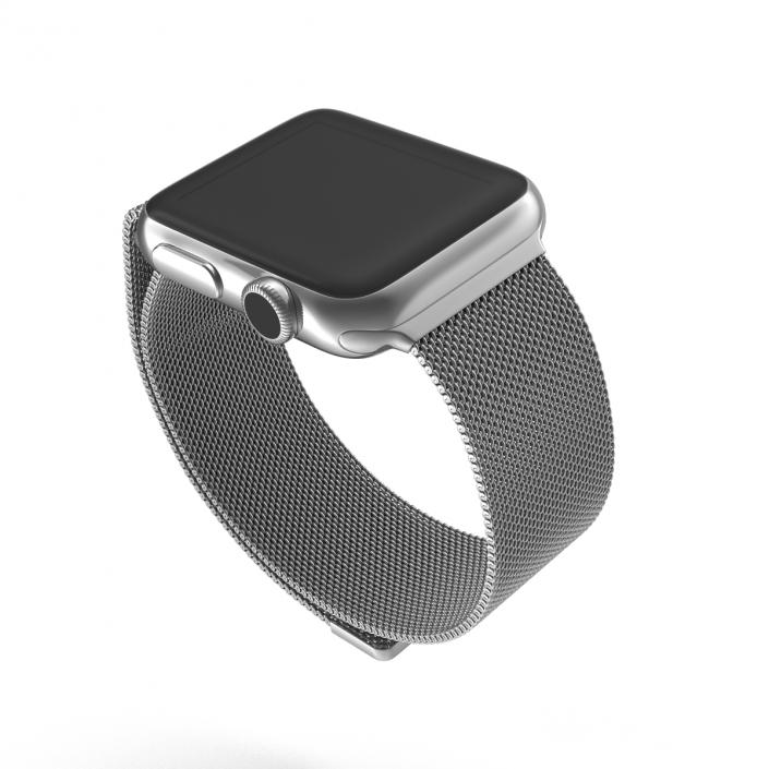 3D model Apple Watch 38mm Milanese Loop