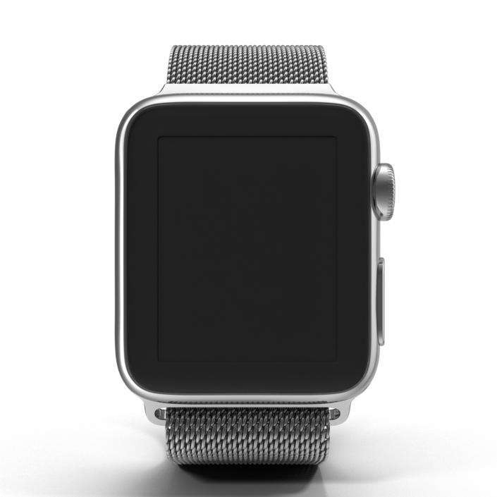 3D model Apple Watch 38mm Milanese Loop